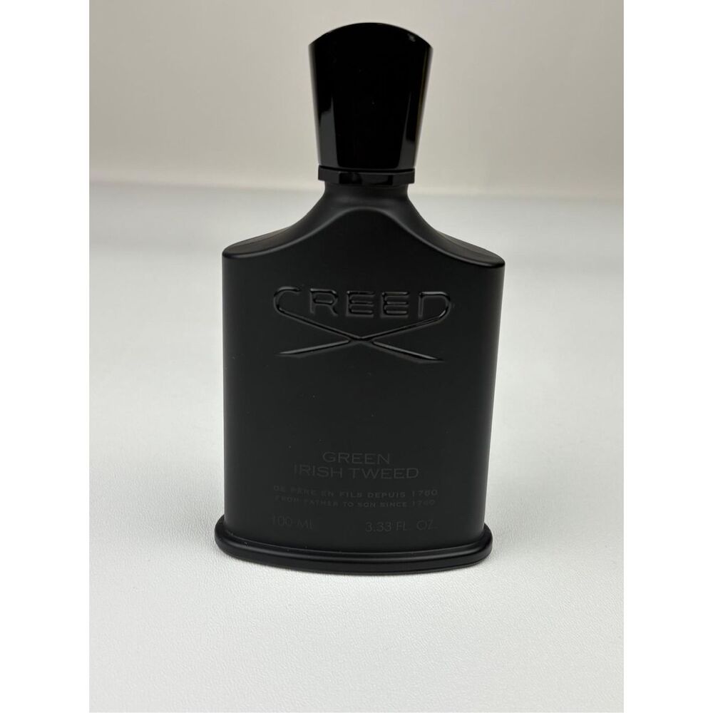 EMPTY Creed Green Irish Tweed 3.3oz/100ml Bottle & Cap Only